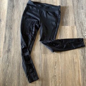 Black Ankle Cut Out leggings